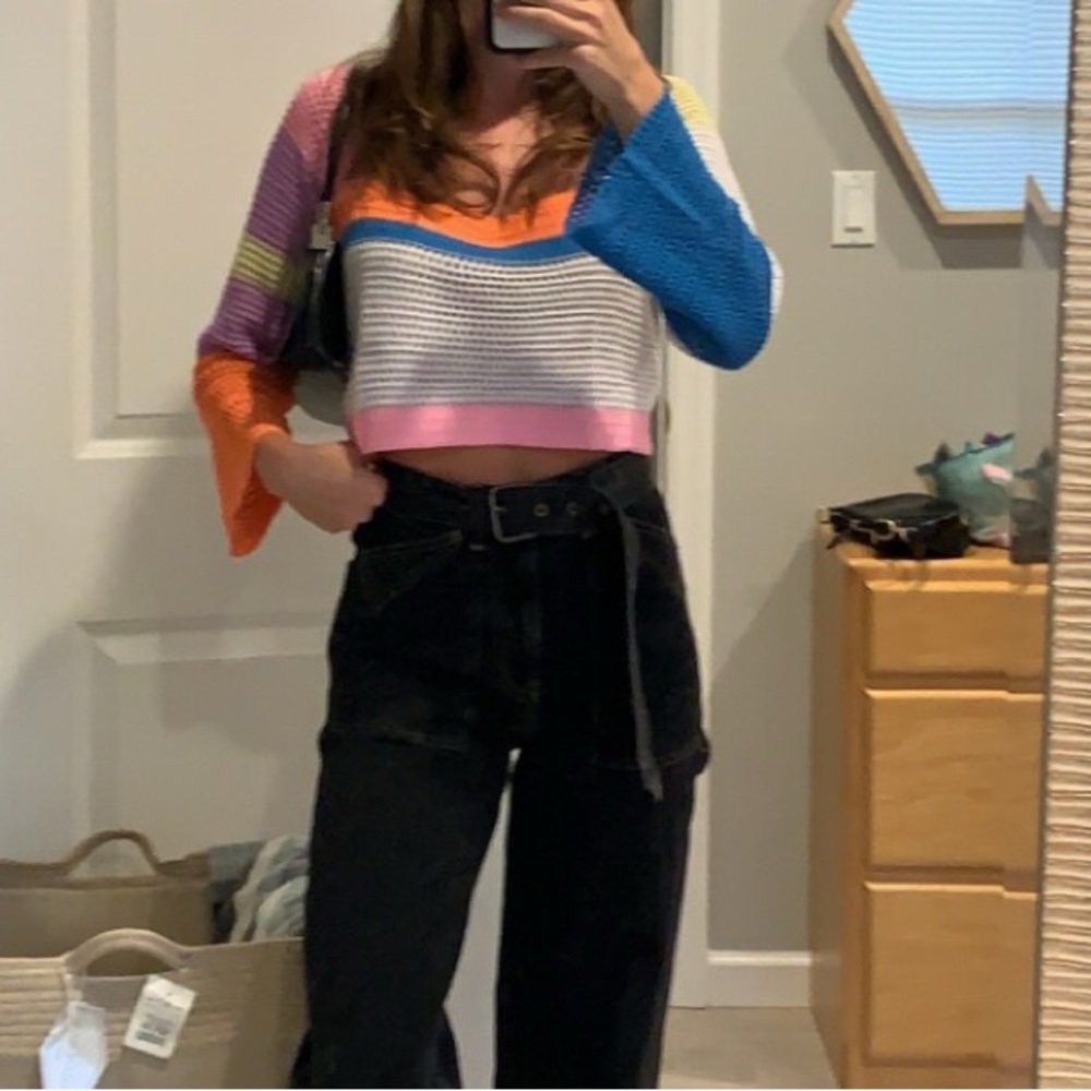 cropped sweater